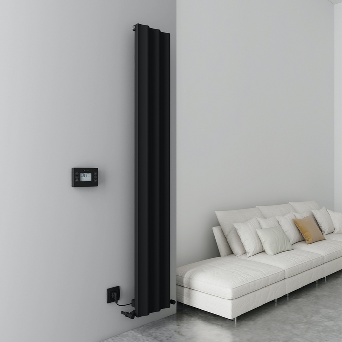Carisa Boreas HYBRID S Vertical Electric Aluminium Radiators