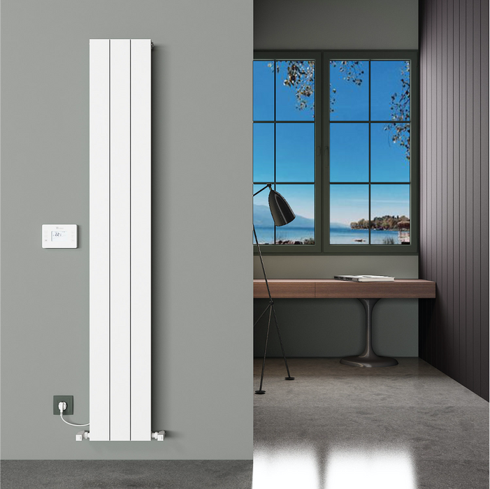 Carisa Boreas HYBRID N Vertical Electric Aluminium Radiators