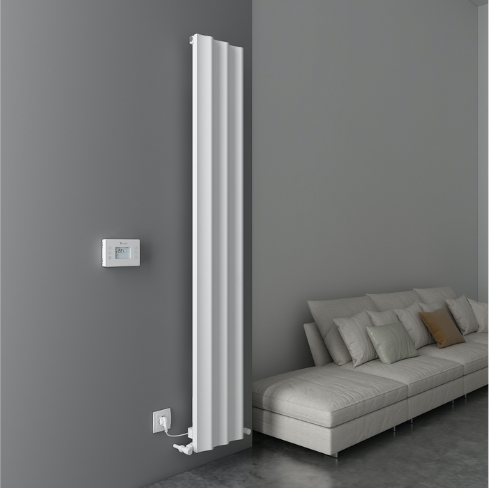 Carisa Boreas HYBRID S Vertical Electric Aluminium Radiators