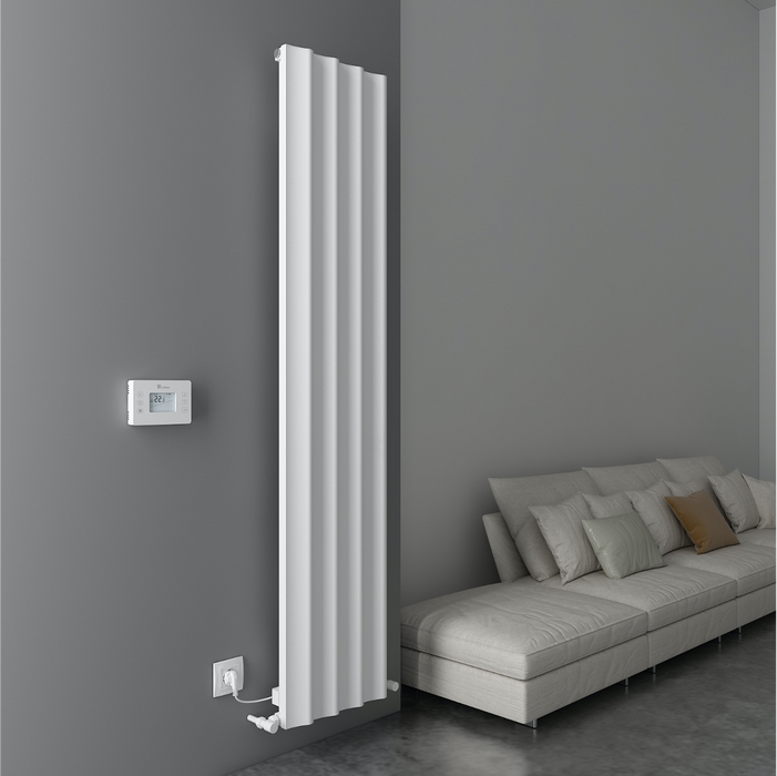 Carisa Boreas HYBRID S Vertical Electric Aluminium Radiators