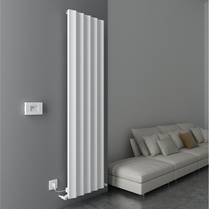 Carisa Boreas HYBRID S Vertical Electric Aluminium Radiators