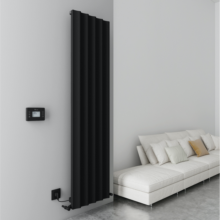 Carisa Boreas HYBRID S Vertical Electric Aluminium Radiators