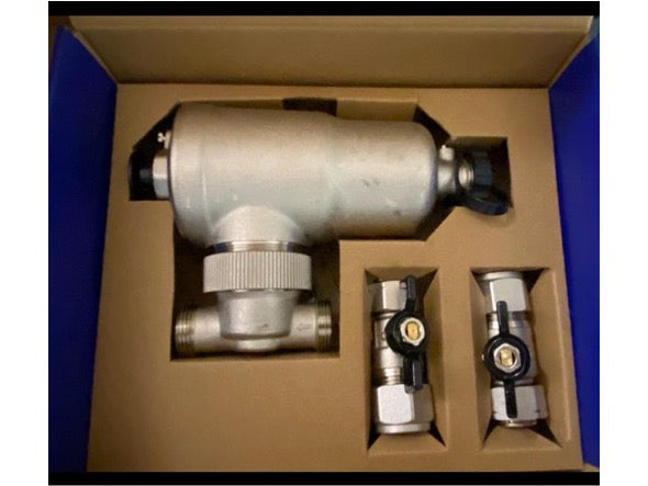 Chrome Magnetic Filter for Central Heating System