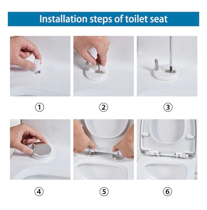 Back To Wall Ceramic Toilet White Soft Close Seat Modern Bathroom BTW WC