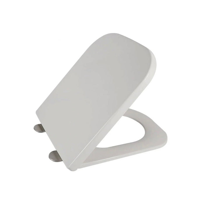 Rimless Wall Hung Toilet Soft Close Seat (UF) Pan WC
