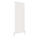 Front view of a Single Panel White Flat Panel Vertical Designer Radiator, size 1800mm x 680mm, on a white background.