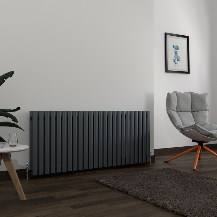 Oval Column Horizontal Designer Radiators