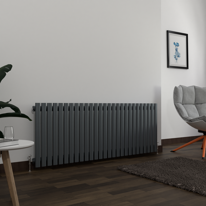 Oval Column Horizontal Designer Radiators