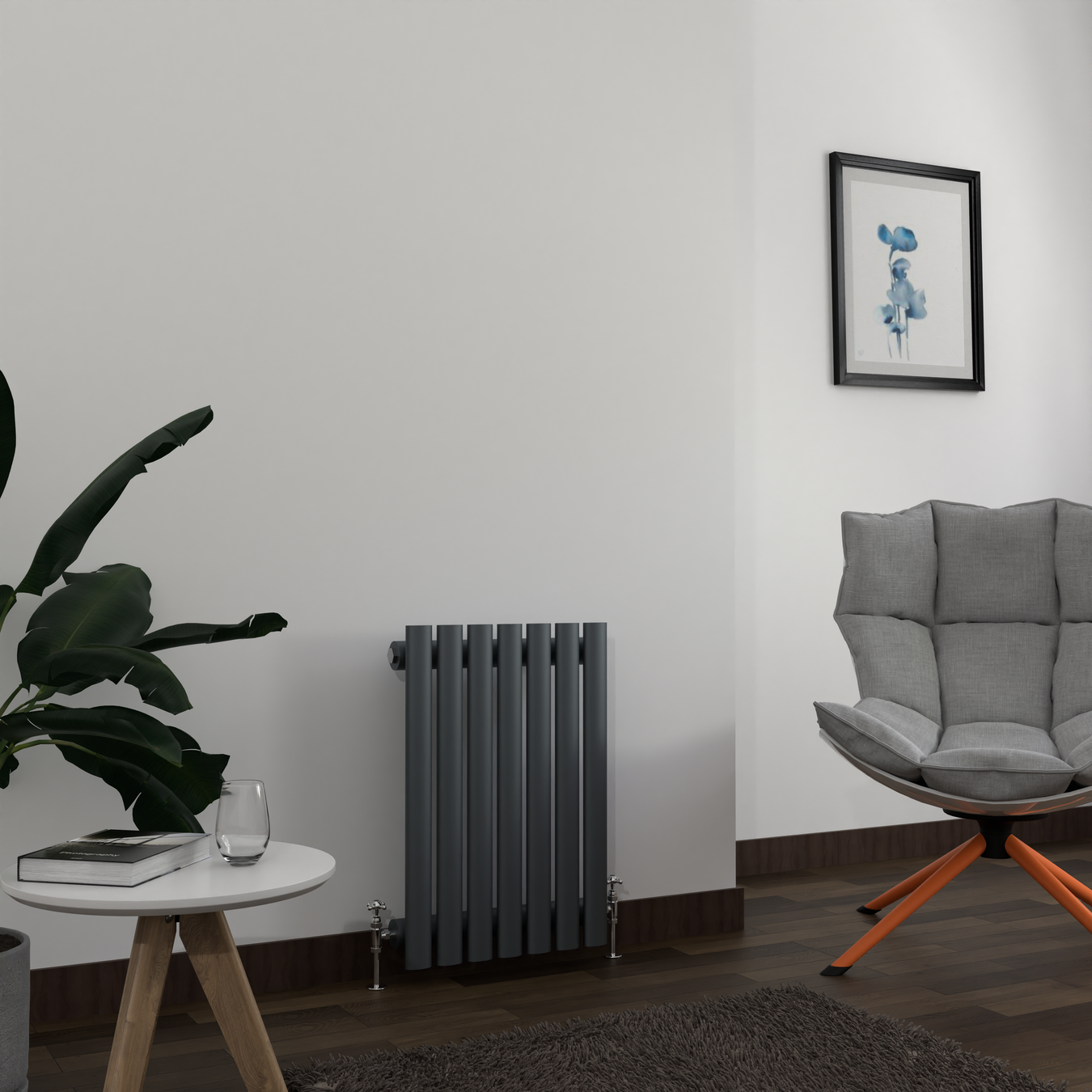 Oval Column Horizontal Designer Radiators