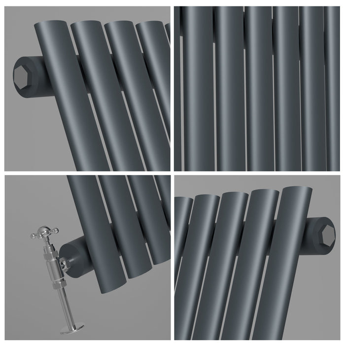 Oval Column Horizontal Designer Radiators