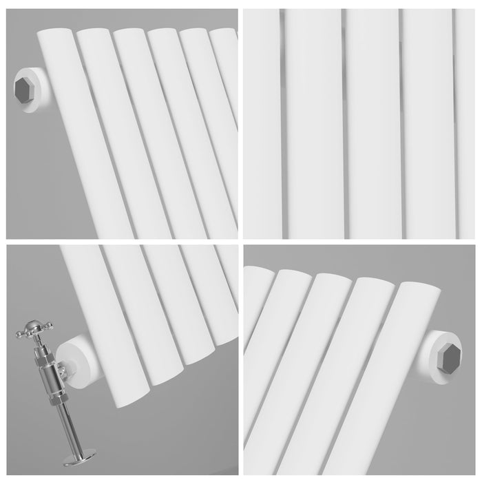 Oval Column Horizontal Designer Radiators